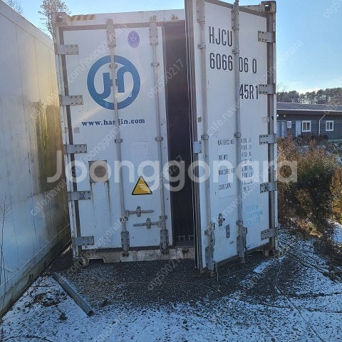 40피트 스텐레스 냉동컨테이너 하이큐빅--2